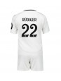 Billige Real Madrid Antonio Rudiger #22 Hjemmedraktsett Barn 2024-25 Kortermet (+ Korte bukser)